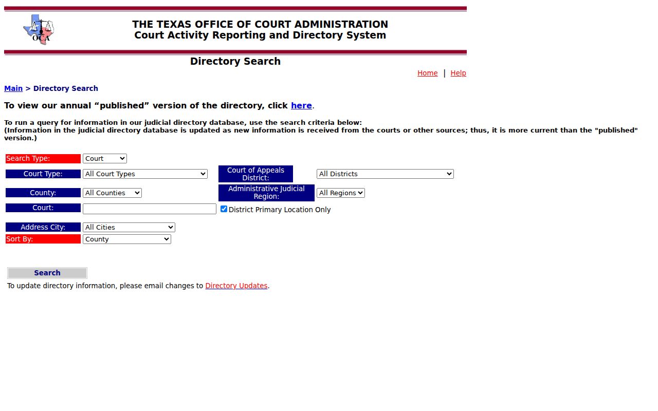 Liberty County case lookup judicial directory